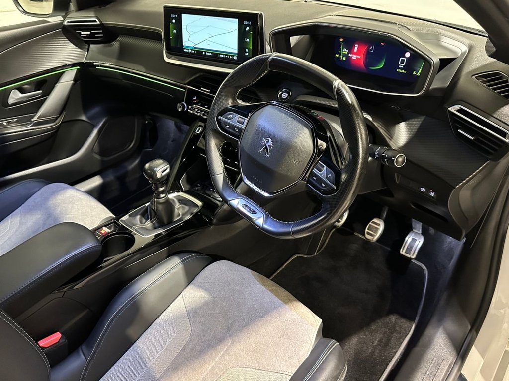 USED 2021 21 PEUGEOT 208 1.2 PureTech GT Premium Hatchback 5dr Petrol Manual Euro 6 (s/s) (100 ps) 