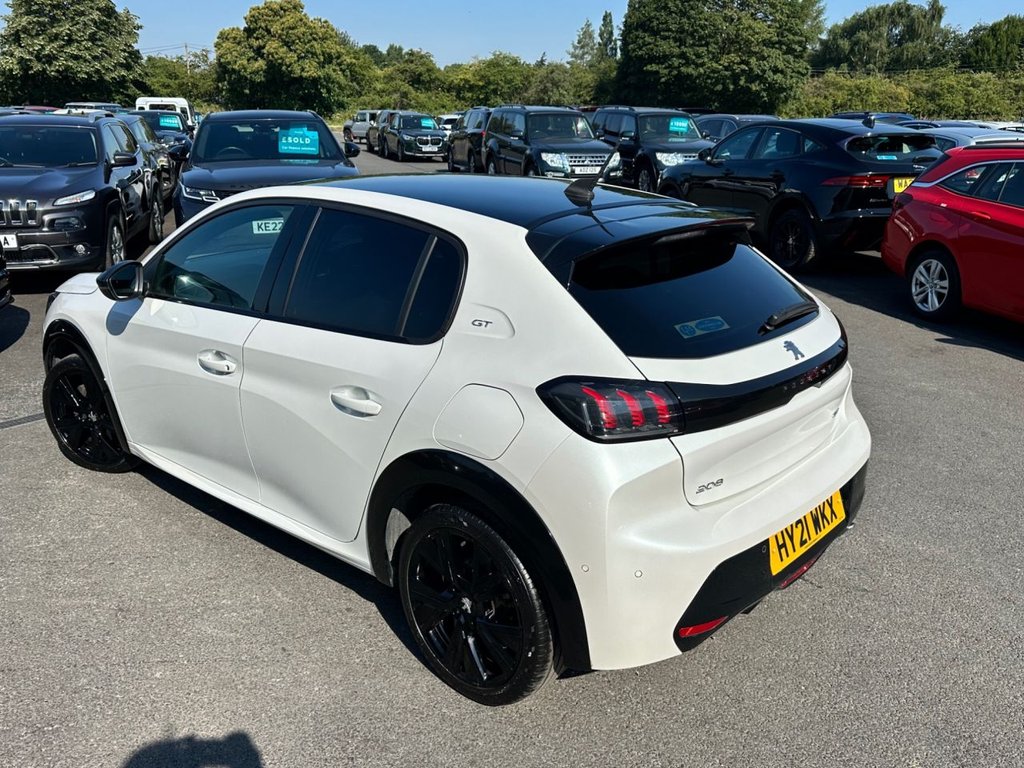 USED 2021 21 PEUGEOT 208 1.2 PureTech GT Premium Hatchback 5dr Petrol Manual Euro 6 (s/s) (100 ps) 