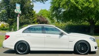 USED 2011 61 MERCEDES-BENZ C CLASS 6.3 C63 V8 AMG Edition 125 Saloon 4dr Petrol SpdS MCT Euro 5 (457 ps) LOW MILES+LETHER+SATNAV+S/ROOF