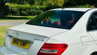 USED 2011 61 MERCEDES-BENZ C CLASS 6.3 C63 V8 AMG Edition 125 Saloon 4dr Petrol SpdS MCT Euro 5 (457 ps) LOW MILES+LETHER+SATNAV+S/ROOF