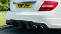 USED 2011 61 MERCEDES-BENZ C CLASS 6.3 C63 V8 AMG Edition 125 Saloon 4dr Petrol SpdS MCT Euro 5 (457 ps) LOW MILES+LETHER+SATNAV+S/ROOF