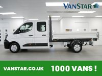 USED 2026 26 RENAULT MASTER LL35 2.0 BLUEDCI 150 BHP ADVANCE FACTORY TGS CREWCAB TIPPER HIGH SPEC | ALUMINIUM TIPPER | 7 SEATER CREW