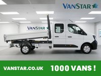USED 2026 26 RENAULT MASTER LL35 2.0 BLUEDCI 150 BHP ADVANCE FACTORY TGS CREWCAB TIPPER HIGH SPEC | ALUMINIUM TIPPER | 7 SEATER CREW