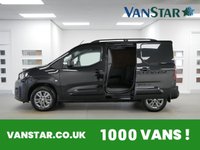 USED 2022 71 PEUGEOT PARTNER 1.5 BLUEHDI 100 BHP 1000 SWB ASPHALT PREMIUM EDITION ( NO VAT ) 1 OWNER | AIR CON | SAT NAV | NO VAT !