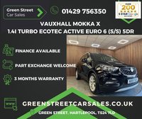 USED 2019 19 VAUXHALL MOKKA X 1.4i Turbo ecoTEC Active Euro 6 (s/s) 5dr Serviced+MOTd+3 Month Warranty