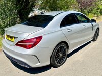 USED 2018 68 MERCEDES-BENZ CLA 1.6 CLA200 AMG Line Night Edition Coupe 4dr Petrol 7G-DCT Euro 6 (s/s) (156 ps) 2 OWNERS 55K MILES HIGH SPEC