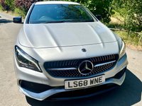USED 2018 68 MERCEDES-BENZ CLA 1.6 CLA200 AMG Line Night Edition Coupe 4dr Petrol 7G-DCT Euro 6 (s/s) (156 ps) 2 OWNERS 55K MILES HIGH SPEC
