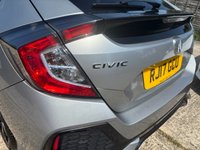 USED 2017 17 HONDA CIVIC 1.5 VTEC Turbo Sport Hatchback 5dr Petrol CVT Euro 6 (s/s) (182 ps) SAT NAV, APPLE CAR PLAY, 17 ALLOYS