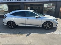 USED 2017 17 HONDA CIVIC 1.5 VTEC Turbo Sport Hatchback 5dr Petrol CVT Euro 6 (s/s) (182 ps) SAT NAV, APPLE CAR PLAY, 17 ALLOYS