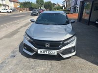 USED 2017 17 HONDA CIVIC 1.5 VTEC Turbo Sport Hatchback 5dr Petrol CVT Euro 6 (s/s) (182 ps) SAT NAV, APPLE CAR PLAY, 17 ALLOYS