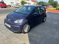 USED 2018 18 VOLKSWAGEN UP! 1.0 Move up! Hatchback 5dr Petrol Manual Euro 6 (s/s) (60 ps) AIR CONDITIONING, ALLOY WHEELS