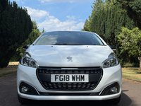 USED 2018 18 PEUGEOT 208 1.2 PureTech Black Edition Hatchback 3dr Petrol Manual Euro 6 (82 ps) ONE FORMER OWNER FROM NEW-BLUETOOTH