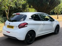 USED 2018 18 PEUGEOT 208 1.2 PureTech Black Edition Hatchback 3dr Petrol Manual Euro 6 (82 ps) ONE FORMER OWNER FROM NEW-BLUETOOTH