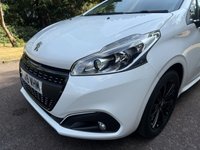 USED 2018 18 PEUGEOT 208 1.2 PureTech Black Edition Hatchback 3dr Petrol Manual Euro 6 (82 ps) ONE FORMER OWNER FROM NEW-BLUETOOTH