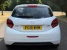 USED 2018 18 PEUGEOT 208 1.2 PureTech Black Edition Hatchback 3dr Petrol Manual Euro 6 (82 ps) ONE FORMER OWNER FROM NEW-BLUETOOTH