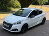 USED 2018 18 PEUGEOT 208 1.2 PureTech Black Edition Hatchback 3dr Petrol Manual Euro 6 (82 ps) ONE FORMER OWNER FROM NEW-BLUETOOTH