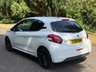 USED 2018 18 PEUGEOT 208 1.2 PureTech Black Edition Hatchback 3dr Petrol Manual Euro 6 (82 ps) ONE FORMER OWNER FROM NEW-BLUETOOTH
