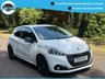 USED 2018 18 PEUGEOT 208 1.2 PureTech Black Edition Hatchback 3dr Petrol Manual Euro 6 (82 ps) ONE FORMER OWNER FROM NEW-BLUETOOTH