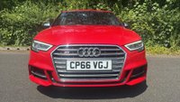 USED 2017 66 AUDI S3 2.0 TFSI Sportback quattro Euro 6 (s/s) 5dr full main dealer history
