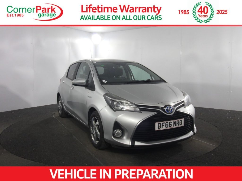 USED 2016 66 TOYOTA YARIS 1.5 VVT-h Icon Hatchback 5dr Petrol Hybrid E-CVT Euro 6 (101 ps) 
