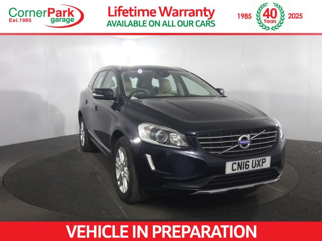 USED 2016 16 VOLVO XC60 2.0 D4 SE Lux Nav SUV 5dr Diesel Auto Euro 6 (s/s) (190 ps) 