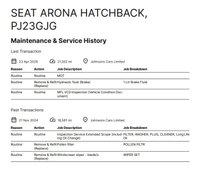 USED 2023 23 SEAT ARONA 1.0 TSI FR SUV 5dr Petrol Manual Euro 6 (s/s) (110 ps) 1 OWNER, FULL SEAT SERVICE HISTORY