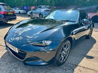 USED 2017 67 MAZDA MX-5 RF 1.5 SKYACTIV-G Sport Nav Convertible 2dr Petrol Manual Euro 6 (131 ps) GREAT COLOUR COMBO! FSH, NAV
