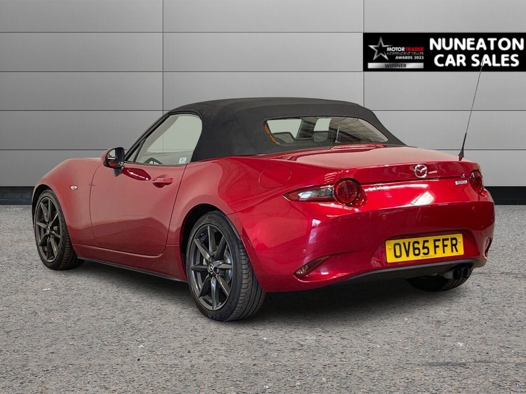 USED 2015 65 MAZDA MX-5 2.0 SKYACTIV-G Sport Nav Convertible 2dr Petrol Manual Euro 6 (160 ps) 