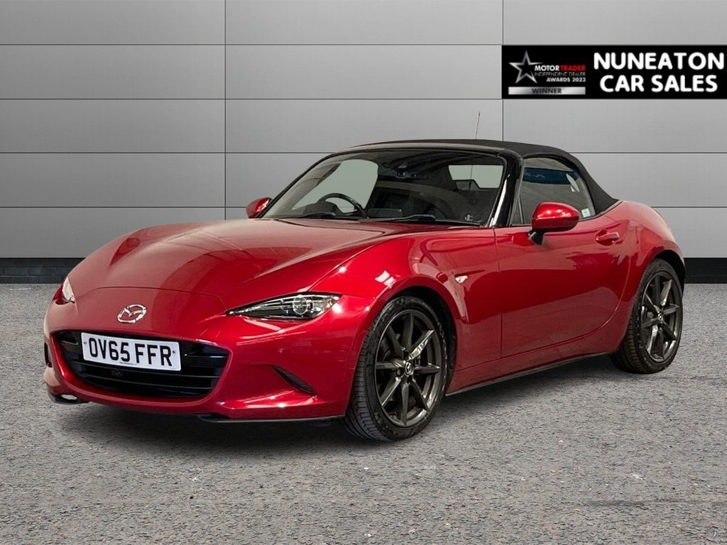 USED 2015 65 MAZDA MX-5 2.0 SKYACTIV-G Sport Nav Convertible 2dr Petrol Manual Euro 6 (160 ps) 