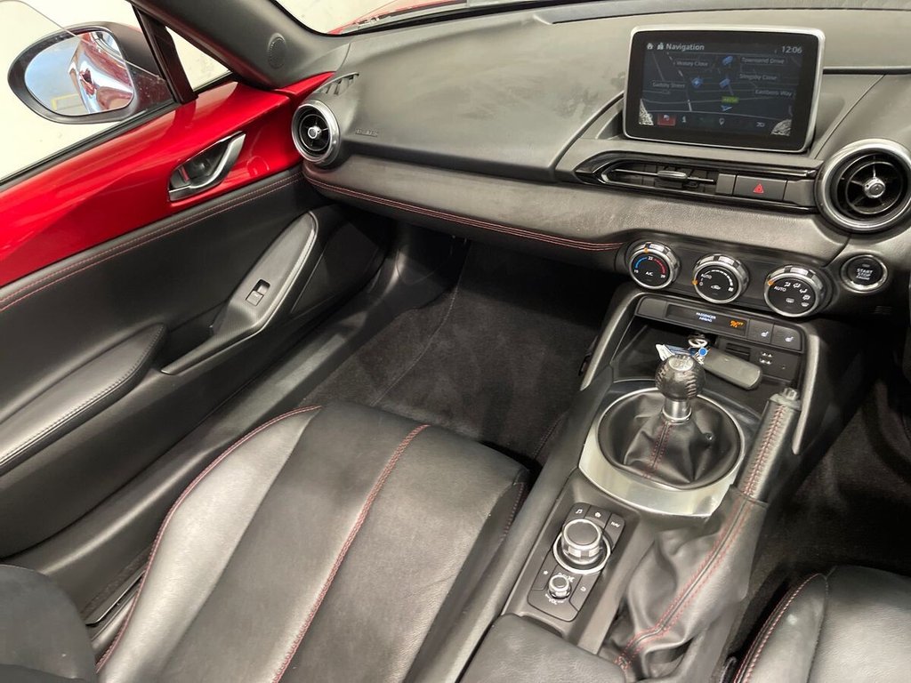 USED 2015 65 MAZDA MX-5 2.0 SKYACTIV-G Sport Nav Convertible 2dr Petrol Manual Euro 6 (160 ps) 