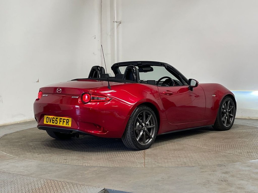 USED 2015 65 MAZDA MX-5 2.0 SKYACTIV-G Sport Nav Convertible 2dr Petrol Manual Euro 6 (160 ps) 