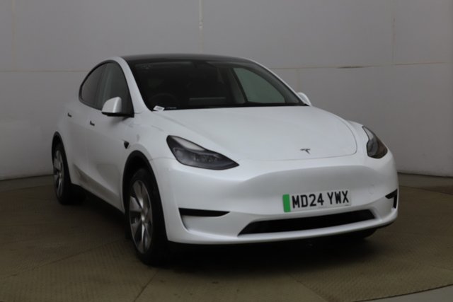 View our Tesla Model Y SUV 5dr Electric Auto RWD (346 ps) Expansive Glass Roof, Heated Seats, Heated Steering Wheel, Touchscreen With Navigation, 19in Alloys