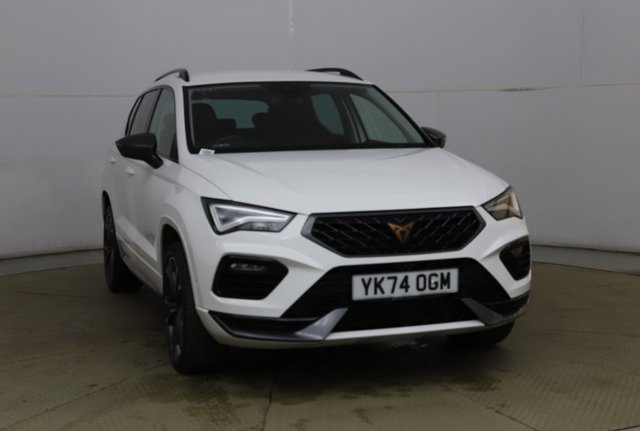 View our Cupra Ateca 1.5 EcoTSI V2 SUV 5dr Petrol DSG Euro 6 (s/s) (150 ps) Rear View Camera, Front / Rear Parking Sensors, Full Link Smartphone Integration, Navigation System Plus, Heated Steering Wheel
