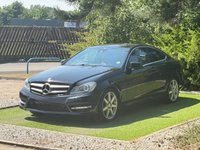 USED 2013 63 MERCEDES-BENZ C CLASS 2.1 C250 CDI AMG Sport Coupe 2dr Diesel G-Tronic+ Euro 5 (s/s) (204 ps) HEATED BLACK LEATHER, 2KEYS
