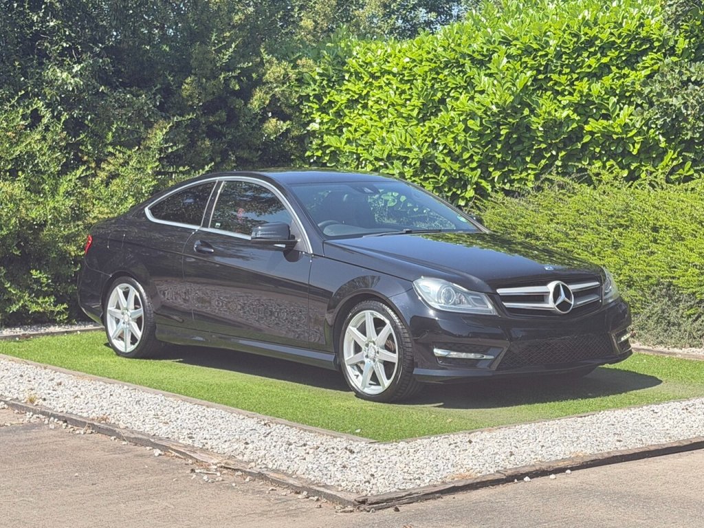 USED 2013 63 MERCEDES-BENZ C CLASS 2.1 C250 CDI AMG Sport Coupe 2dr Diesel G-Tronic+ Euro 5 (s/s) (204 ps) HEATED BLACK LEATHER, 2KEYS