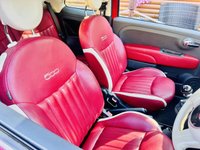 USED 2014 64 FIAT 500 1.2 8V Cult Hatchback 3dr Petrol Manual Euro 6 (s/s) (69 bhp) Lovely example finshed in special edition pasodoble red with panoramic glass roof, funky red two tone leather uphostery, will have full service and new MOT prior to sale, Electric windows, climate control, Alloy wheels. great specification and will come with 18 months national gold cover parts and labour warranty.