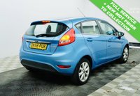 USED 2009 58 FORD FIESTA 1.25 Zetec Hatchback 5dr Petrol Manual (133 g/km, 81 bhp) Clean and well-presented Ford Fiesta 1.25 Zetec finished in Electric Blue Metallic. Reliable and economical 1.25 petrol engine &ndash; not to be confused with the later 1.0 EcoBoost. Great first car with 15" alloy wheels, air conditioning, QuickClear heated windscreen, AUX, electric windows and heated mirrors. Supplied with a full service, new 12-month MOT, 3-month warranty and the option to upgrade to an 18-month nationwide Gold Cover warranty for just &pound;199.