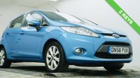 USED 2009 58 FORD FIESTA 1.25 Zetec Hatchback 5dr Petrol Manual (133 g/km, 81 bhp) Clean and well-presented Ford Fiesta 1.25 Zetec finished in Electric Blue Metallic. Reliable and economical 1.25 petrol engine &ndash; not to be confused with the later 1.0 EcoBoost. Great first car with 15" alloy wheels, air conditioning, QuickClear heated windscreen, AUX, electric windows and heated mirrors. Supplied with a full service, new 12-month MOT, 3-month warranty and the option to upgrade to an 18-month nationwide Gold Cover warranty for just &pound;199.