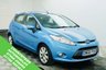 USED 2009 58 FORD FIESTA 1.25 Zetec Hatchback 5dr Petrol Manual (133 g/km, 81 bhp) Clean and well-presented Ford Fiesta 1.25 Zetec finished in Electric Blue Metallic. Reliable and economical 1.25 petrol engine &ndash; not to be confused with the later 1.0 EcoBoost. Great first car with 15" alloy wheels, air conditioning, QuickClear heated windscreen, AUX, electric windows and heated mirrors. Supplied with a full service, new 12-month MOT, 3-month warranty and the option to upgrade to an 18-month nationwide Gold Cover warranty for just &pound;199.