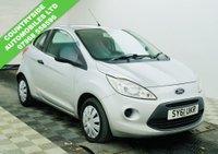 USED 2011 61 FORD KA 1.2 Studio Hatchback 3dr Petrol Manual Euro 4 (69 ps) Only 39,000 miles with 10 service stamps. Just serviced and supplied with a fresh 12-month MOT. HPI clear with comprehensive report available. Economical &pound;35 road tax, low insurance and an ideal first car. Includes 3-month warranty with the option to upgrade to our 18-month National Gold Cover Parts & Labour Warranty for only &pound;199.