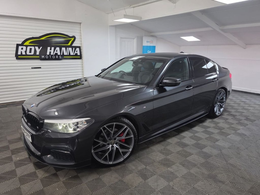 USED 2018 67 BMW 5 SERIES 2.0 520d M Sport Saloon 4dr Diesel Auto Euro 6 (s/s) (190 ps) Cruise Control - Speed Limiter !