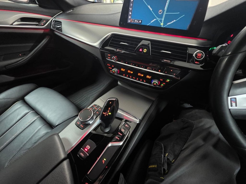 USED 2018 67 BMW 5 SERIES 2.0 520d M Sport Saloon 4dr Diesel Auto Euro 6 (s/s) (190 ps) Cruise Control - Speed Limiter !