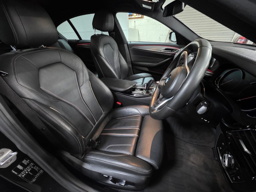 USED 2018 67 BMW 5 SERIES 2.0 520d M Sport Saloon 4dr Diesel Auto Euro 6 (s/s) (190 ps) Cruise Control - Speed Limiter !