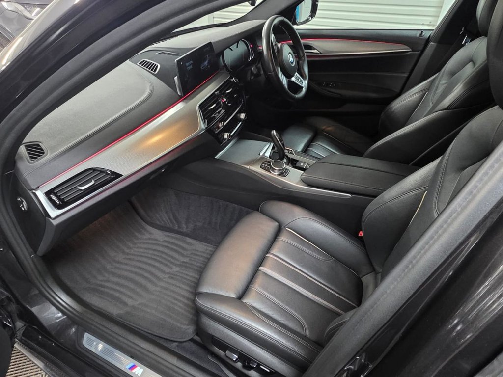 USED 2018 67 BMW 5 SERIES 2.0 520d M Sport Saloon 4dr Diesel Auto Euro 6 (s/s) (190 ps) Cruise Control - Speed Limiter !
