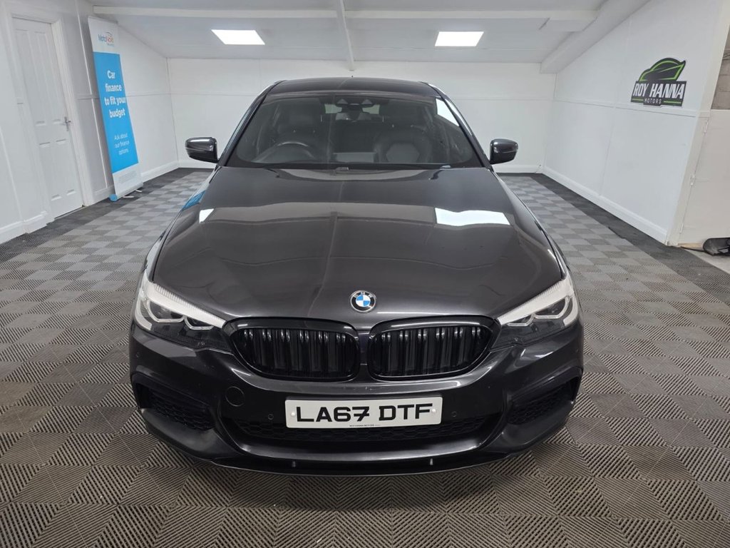 USED 2018 67 BMW 5 SERIES 2.0 520d M Sport Saloon 4dr Diesel Auto Euro 6 (s/s) (190 ps) Cruise Control - Speed Limiter !