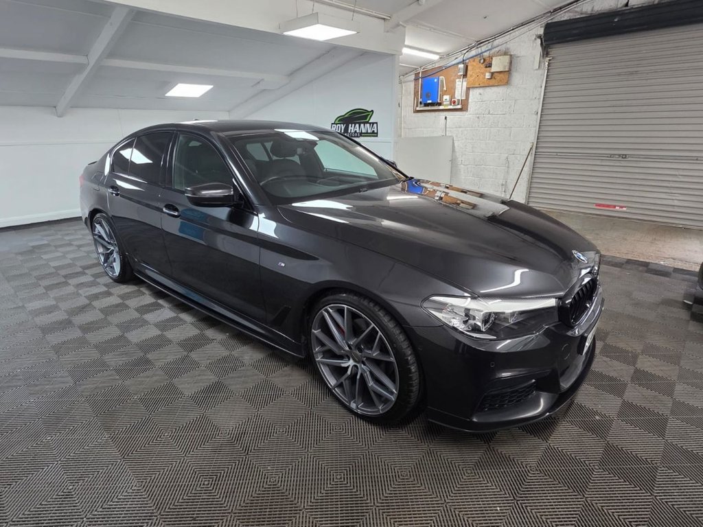 USED 2018 67 BMW 5 SERIES 2.0 520d M Sport Saloon 4dr Diesel Auto Euro 6 (s/s) (190 ps) Cruise Control - Speed Limiter !