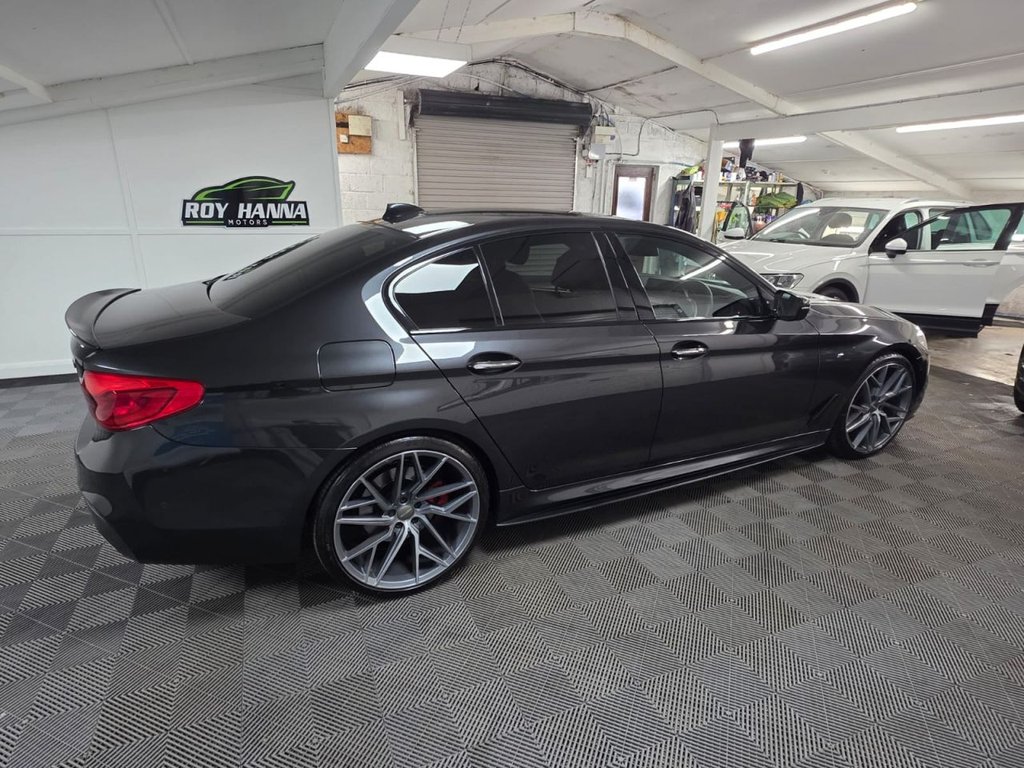 USED 2018 67 BMW 5 SERIES 2.0 520d M Sport Saloon 4dr Diesel Auto Euro 6 (s/s) (190 ps) Cruise Control - Speed Limiter !