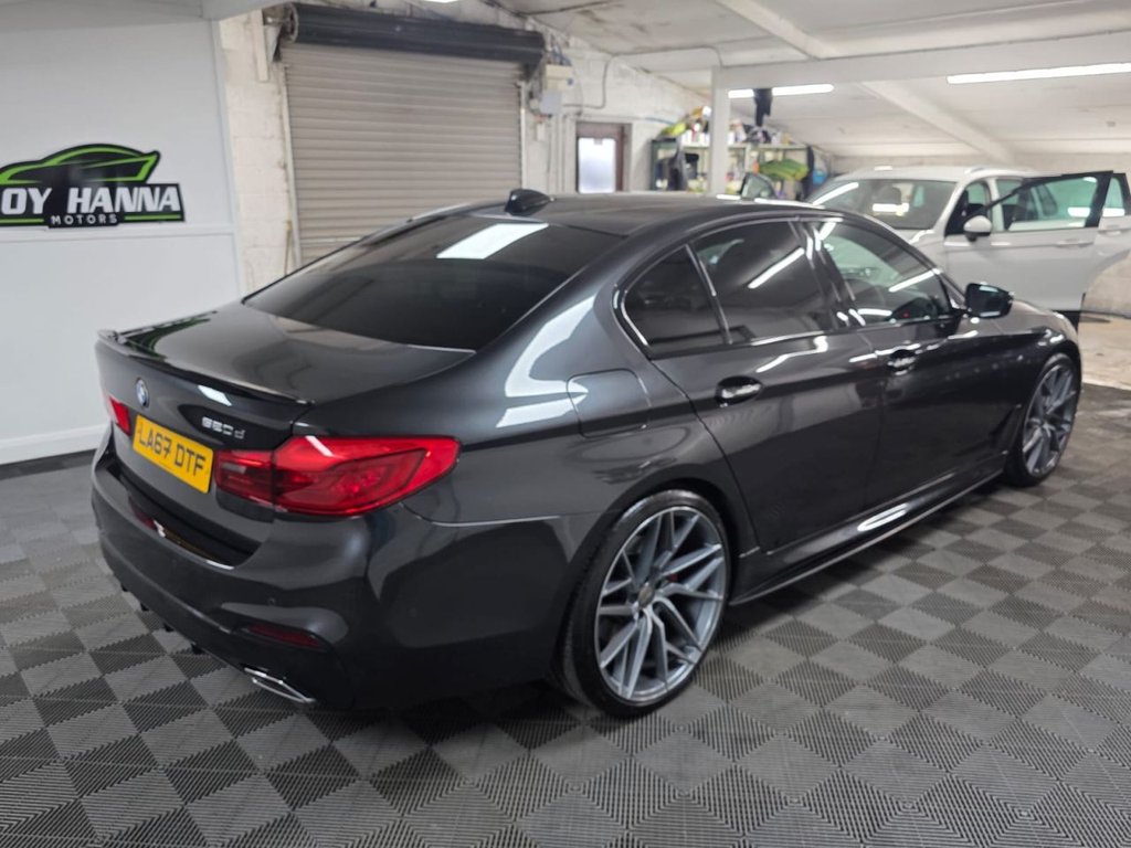 USED 2018 67 BMW 5 SERIES 2.0 520d M Sport Saloon 4dr Diesel Auto Euro 6 (s/s) (190 ps) Cruise Control - Speed Limiter !