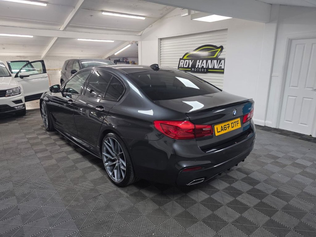 USED 2018 67 BMW 5 SERIES 2.0 520d M Sport Saloon 4dr Diesel Auto Euro 6 (s/s) (190 ps) Cruise Control - Speed Limiter !