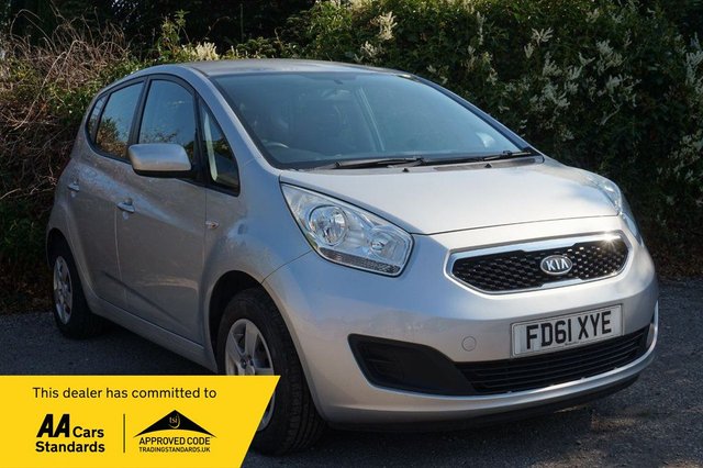 2012 KIA VENGA 1.4 ECODYNAMICS 1 MPV 5DR PETROL MANUAL EURO 5 S S 89... photo